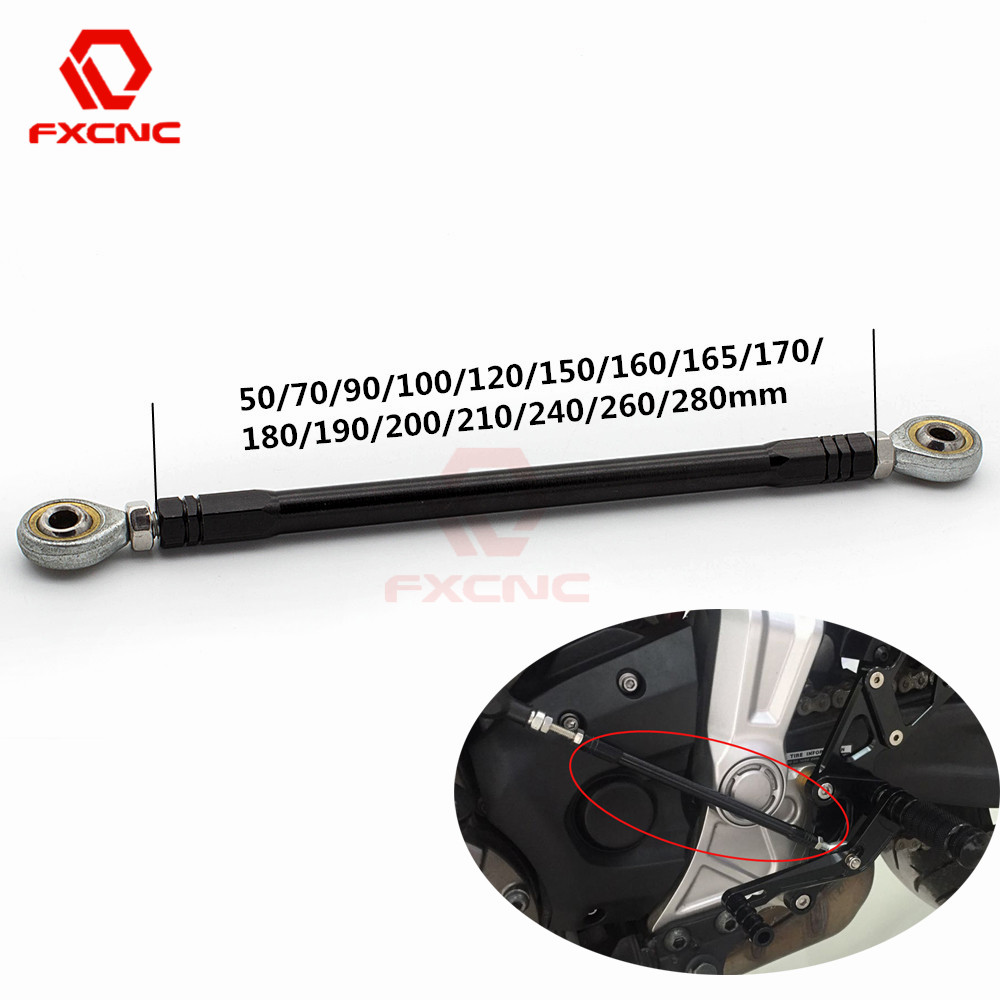 Motorcycle Gear Linkage Rod - Đen 40 70 90 100 120