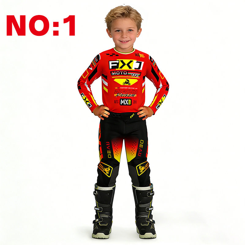 motocross child set Motorcycle - đánh giá và giá Motorcycle Gear Kids
