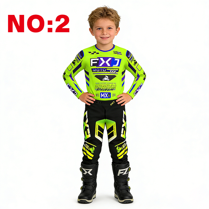 motocross child set Motorcycle - đánh giá và giá Motorcycle Gear Kids