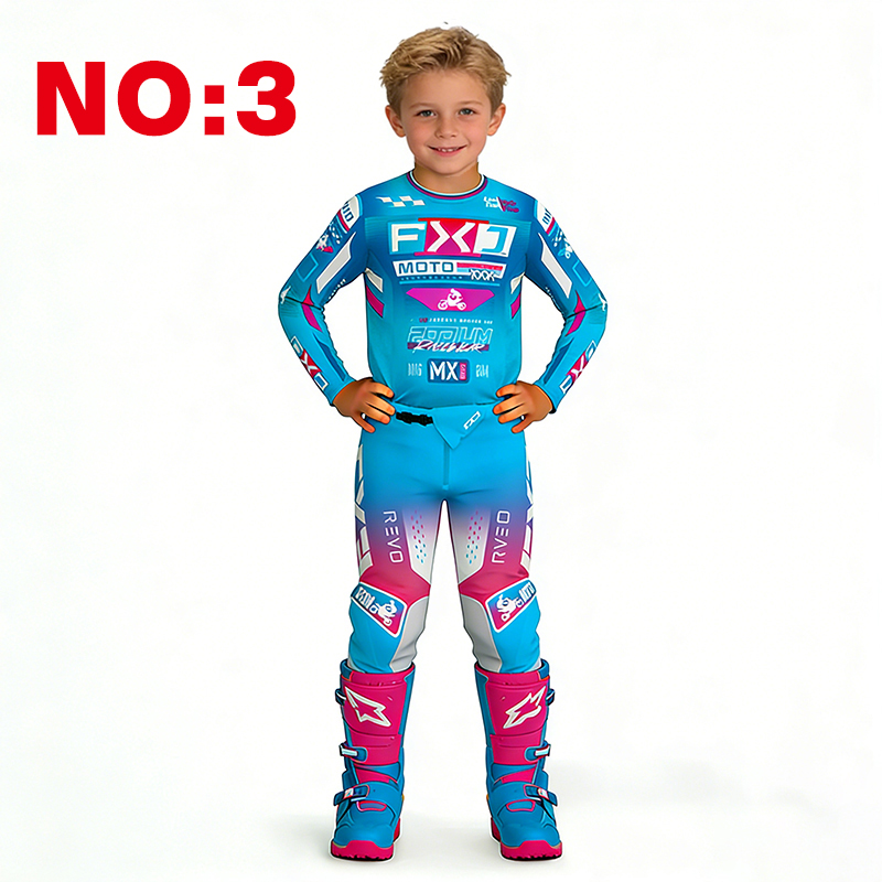 motocross child set Motorcycle - đánh giá và giá Motorcycle Gear Kids