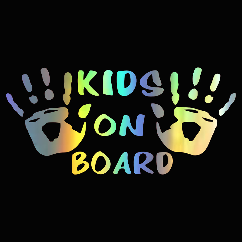 3D Car Sticker KIDS ON BOARD C - đánh giá và giá Motorcycle Gear Kids