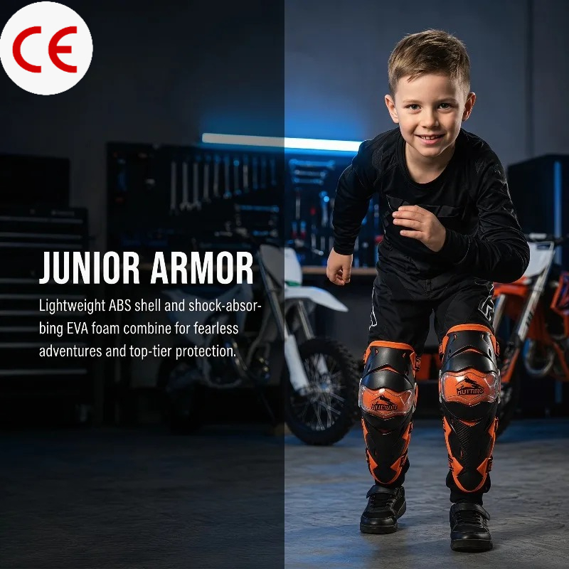 KN01H Kids Youth Motorcycle Of - đánh giá và giá Knee Guard Hard