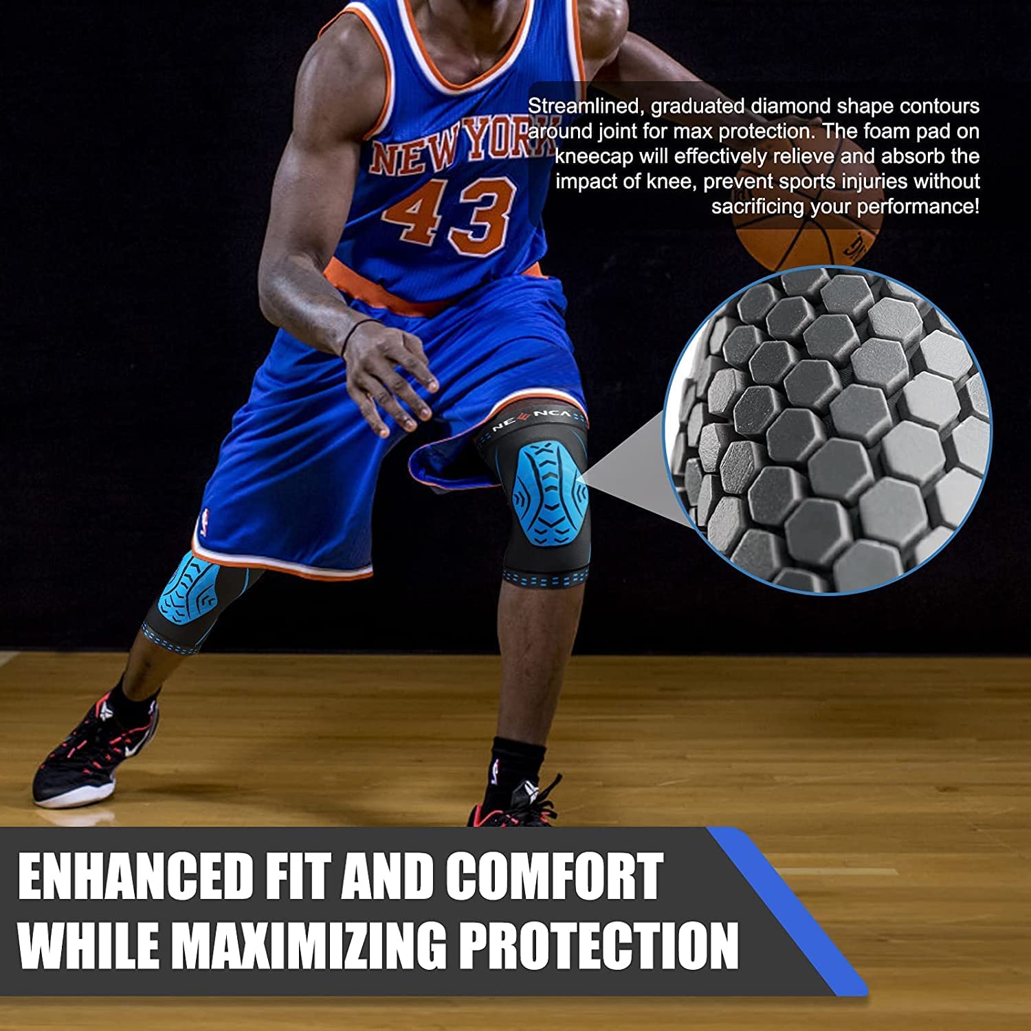 NEENCA Đầu Gối Nén Đầu Gối Tay - đánh giá và giá Knee Guard Hard