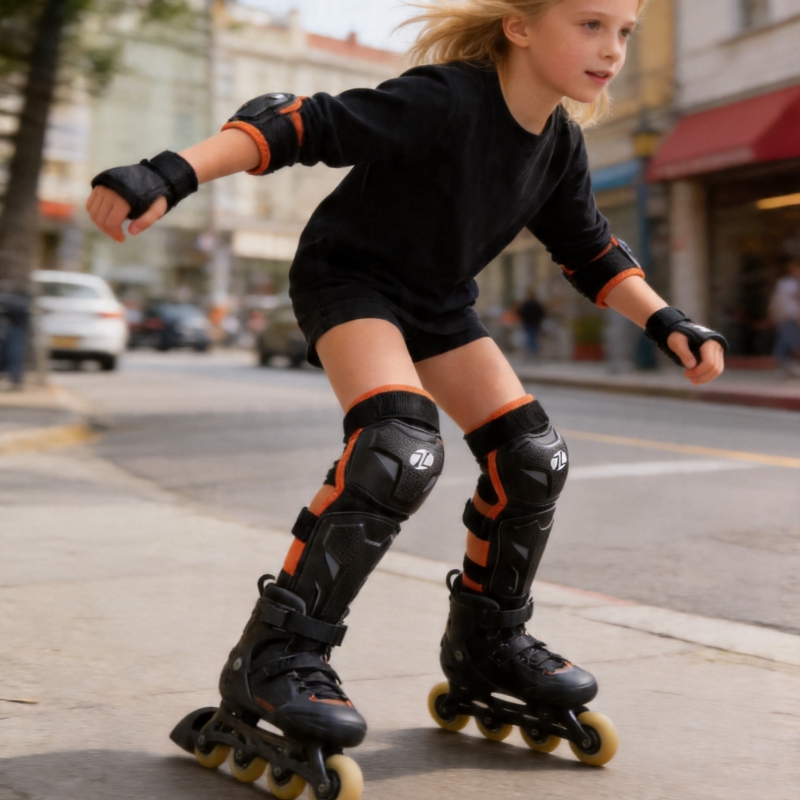 JCAA Children Knee Elbow Guard - đánh giá và giá Knee Guard Hard