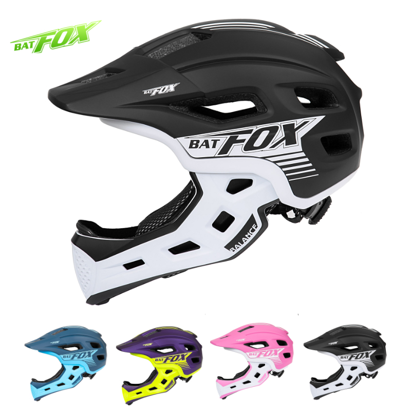 BATFOX Bike Helmet Kids Full F - đánh giá và giá Motorcycle Gear Kids