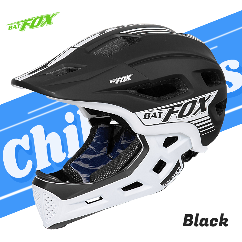 BATFOX Bike Helmet Kids Full F - đánh giá và giá Motorcycle Gear Kids