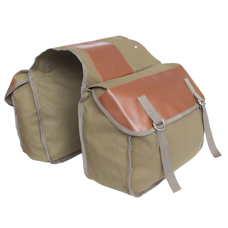 Canvas Leather Rear Saddlebag  - đánh giá và giá Motorcycle Gear Backpack