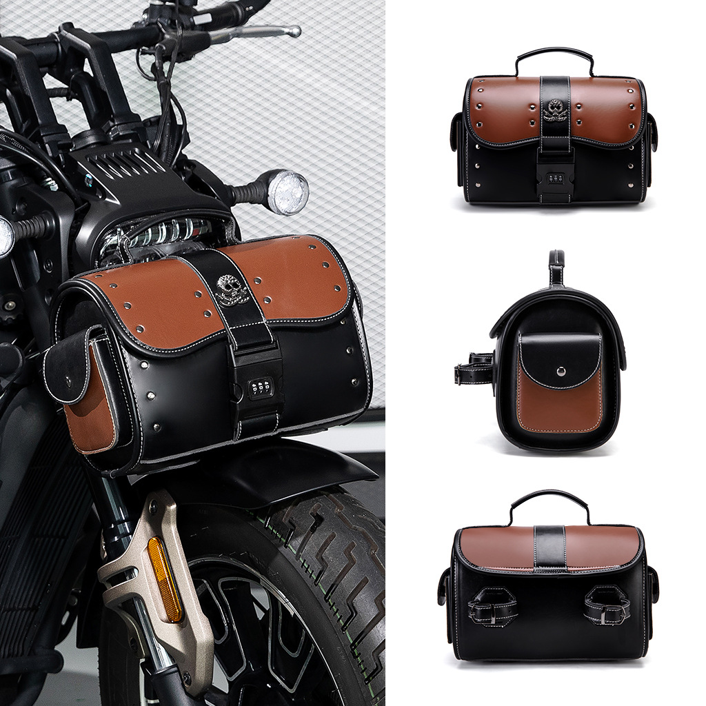 Vintage Skull Motorcycle Side  - đánh giá và giá Motorcycle Gear Backpack